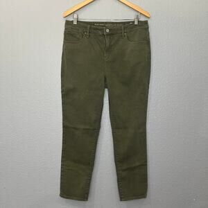 Stylish chicos olive green jeans